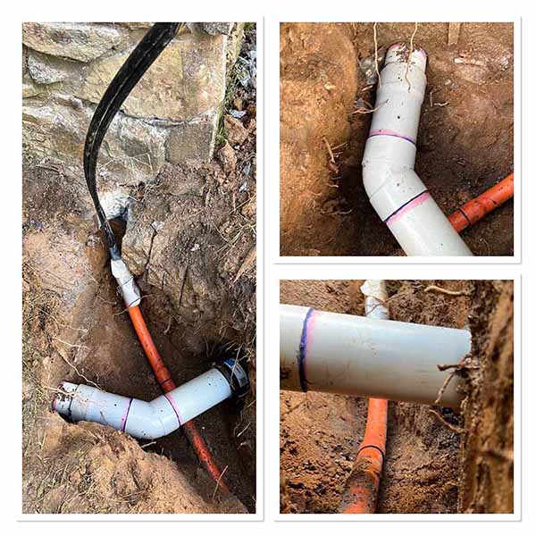 Drain repair in Koetong